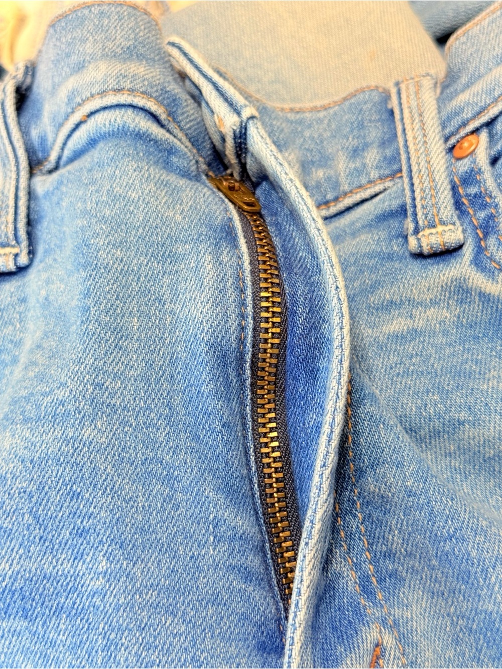 MOTHER BOOKIE SNEAK EYE OF THE TIGER BLUE JEANS - Picture 7 of 11